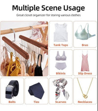Thumbnail for Multi Hook Coat Racks 360 Degree Space Saving Hangers