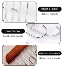 Thumbnail for Multi Hook Coat Racks 360 Degree Space Saving Hangers
