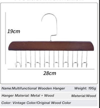 Thumbnail for Multi Hook Coat Racks 360 Degree Space Saving Hangers