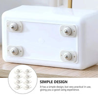 Thumbnail for Self-Adhesive Rotating Mini Wheels for Storage Boxes & Bins ⭐⭐⭐⭐⭐