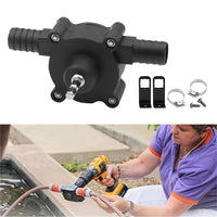 Thumbnail for Portable Hand Drill Powered Water Pump Vehicle Oil Pump Kit