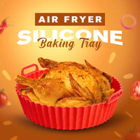 Thumbnail for Air Fryer Silicone Reusable Baking Tray