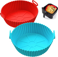 Thumbnail for Air Fryer Silicone Reusable Baking Tray