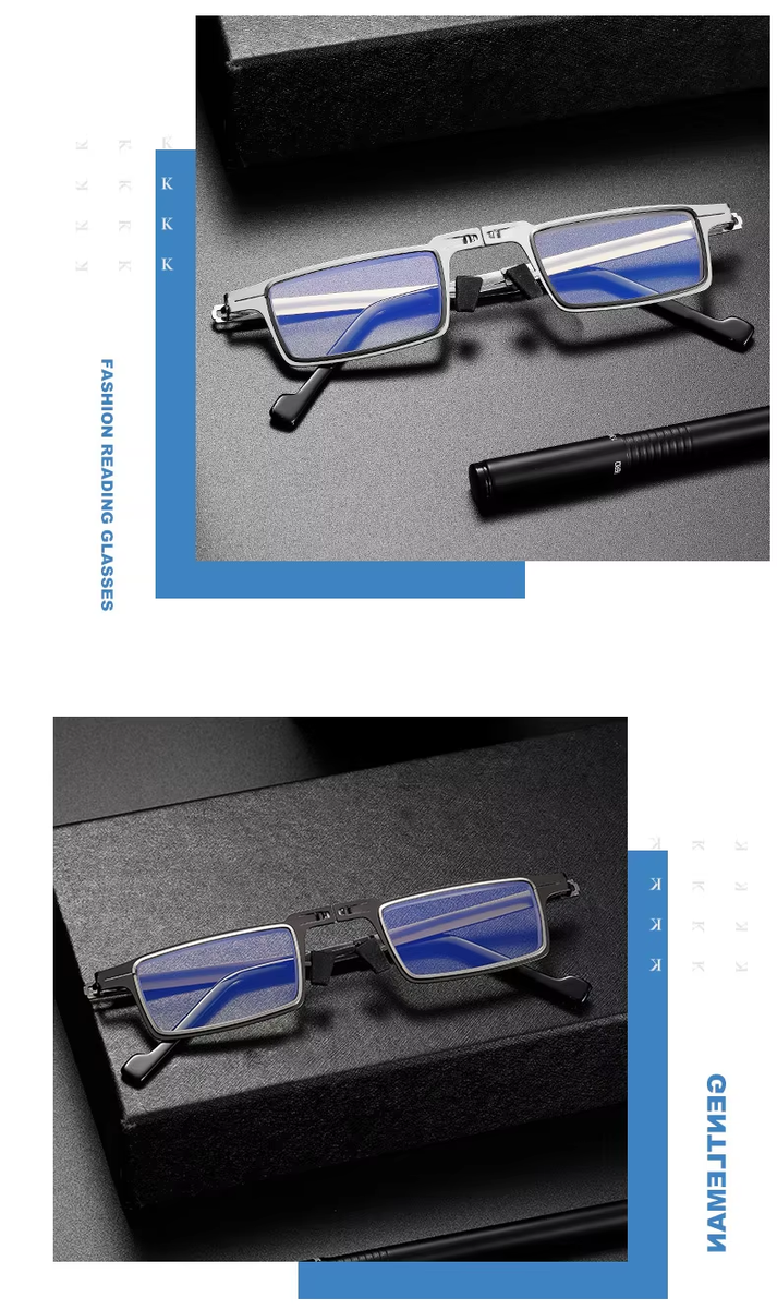 SmartVision Pro™ ( Buy 1 Get 1 ) - Diamond Cut Adaptive Foldable Power Mobile Protection Reading Glasses ⭐⭐⭐⭐