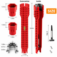 Thumbnail for Anti-Slip Plumbing Repair Tap & Sink Wrench